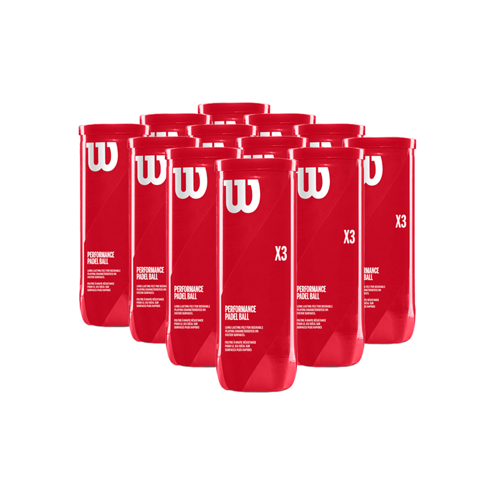 CAJA DE PELOTAS DE PÁDEL X12 (3 UNIDADES POR TARRO)
