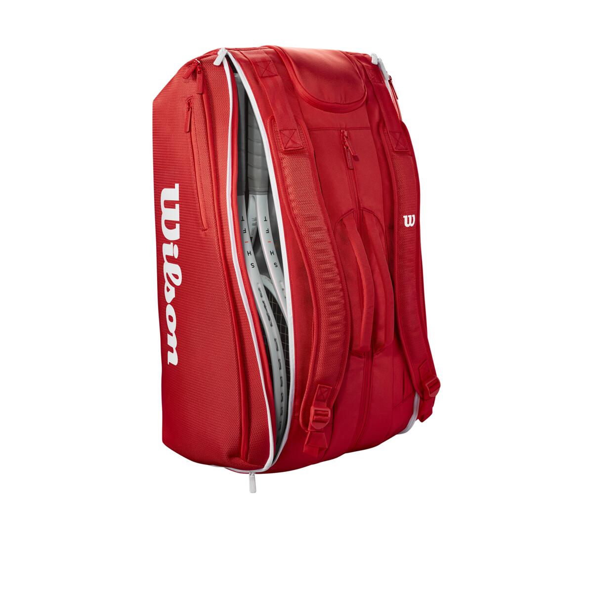 BOLSO SUPER TOUR WILSON RED 15PK