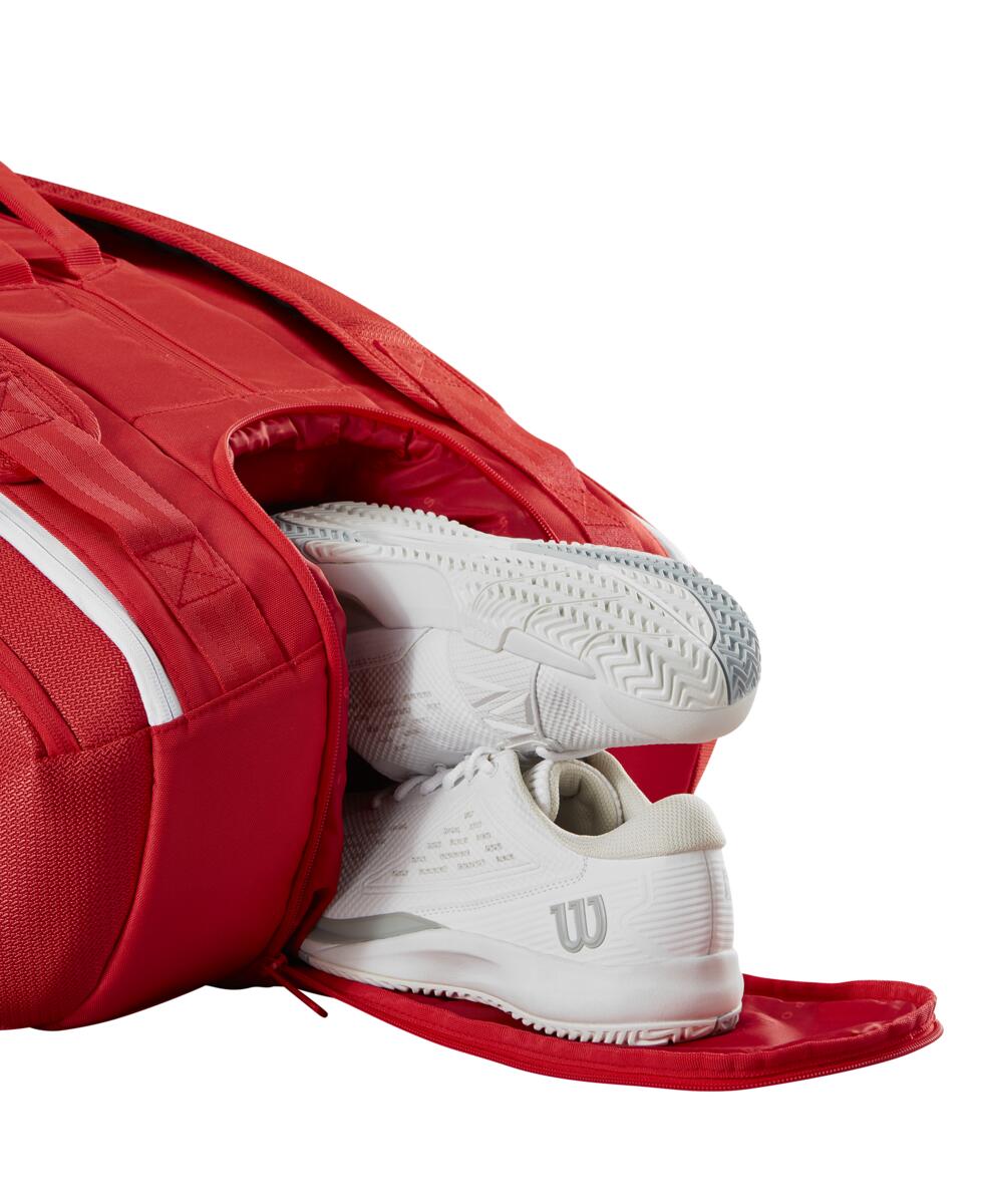 BOLSO SUPER TOUR WILSON RED 15PK