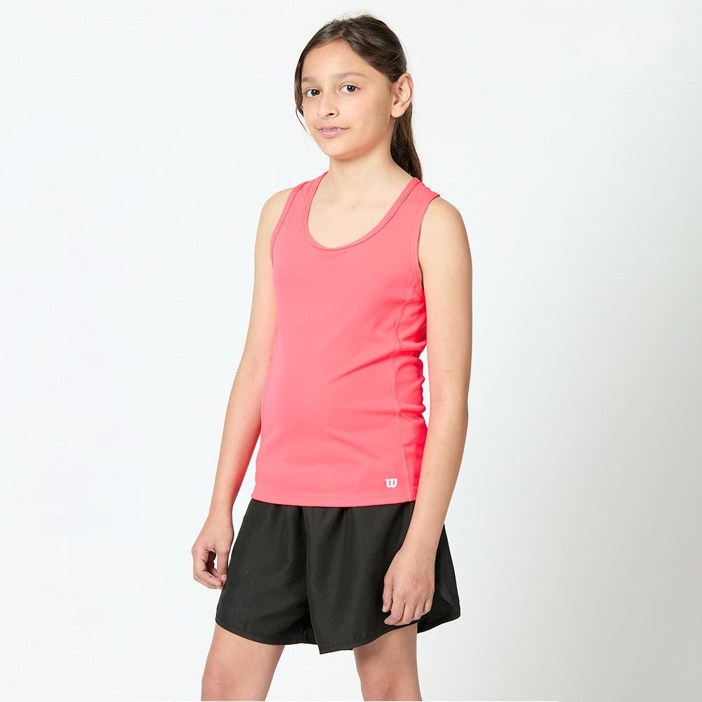 POLERA NIÑA WILSON RUSH TANK NEON