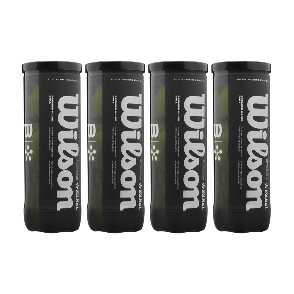 PELOTA DE PÁDEL PREMIER PADEL 3 BALL CAN pack 4