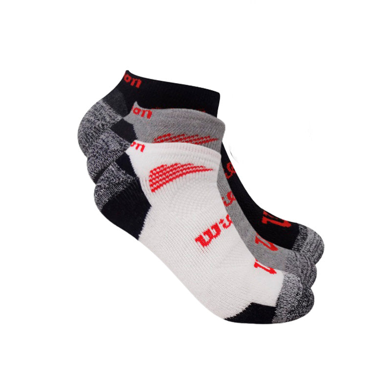 CALCETÍN PACK 3 TIN CAB NEGRO BLANCO GRIS