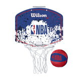 NBA TEAM MINI HOOP RED WHITE BLUE