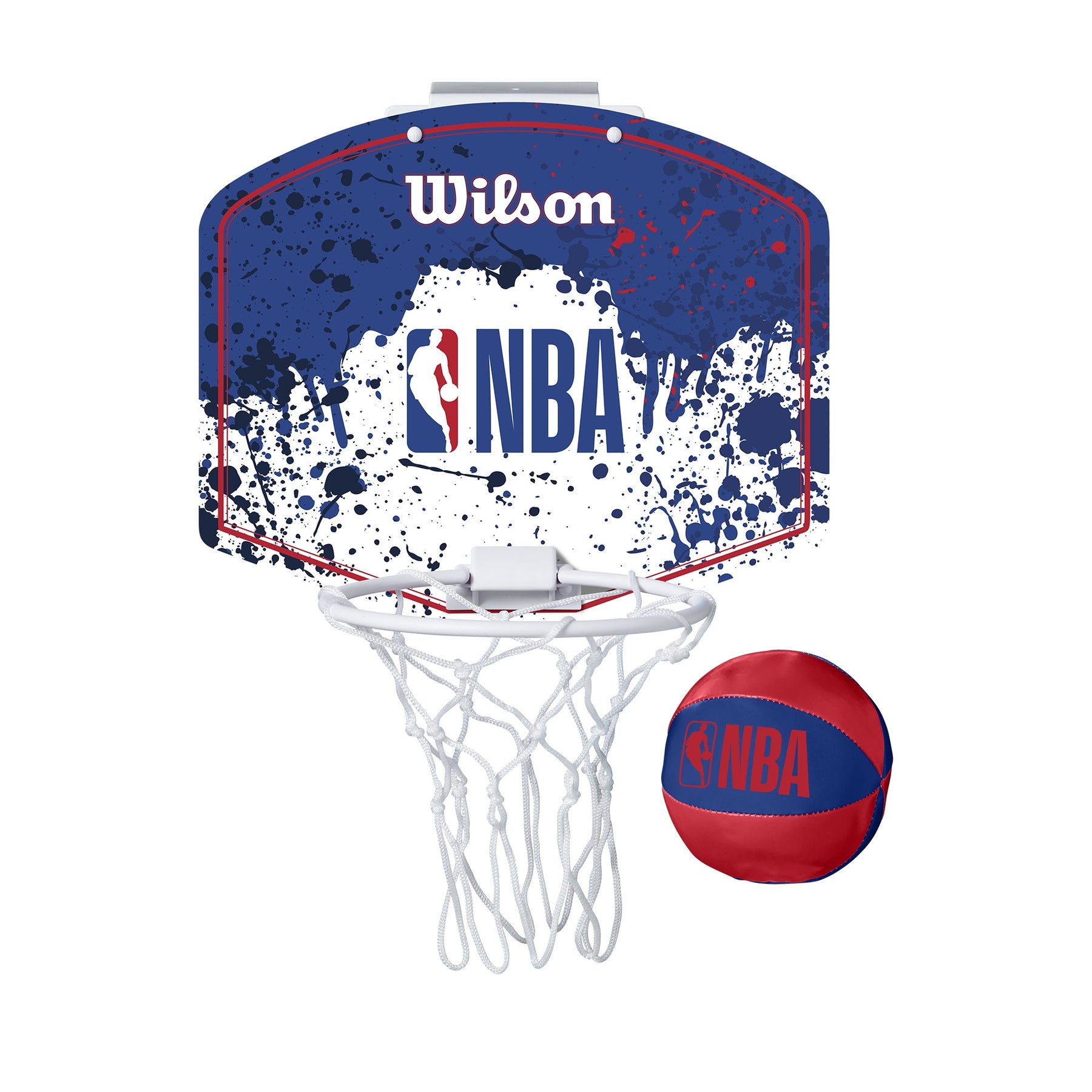 NBA TEAM MINI HOOP RED WHITE BLUE