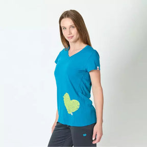 POLERA MUJER WILSON CLAY HEART TECH