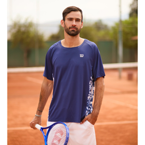 Polera Deportiva Hombre Azul