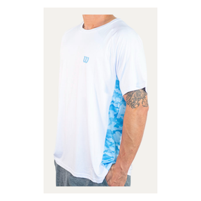 Polera Deportiva Hombre Blanca