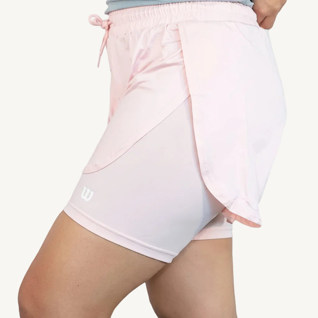 Falda Short Solid Rosado W