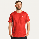 Polera Deportiva Hombre Rojo