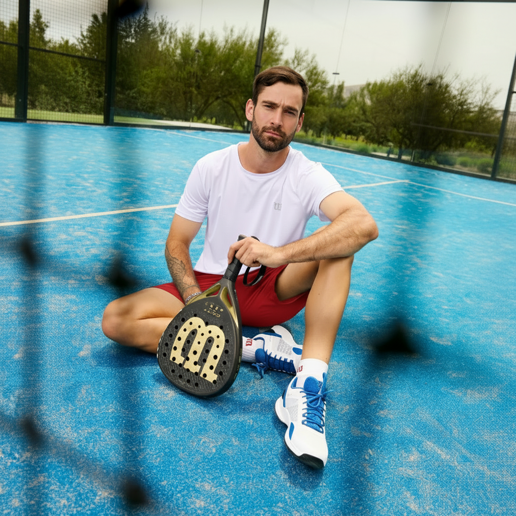 Polera Deportiva Hombre Blanca
