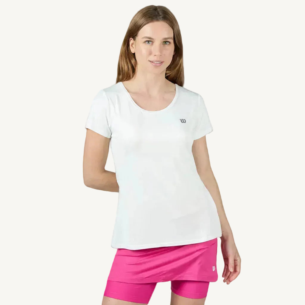 Polera Deportiva Blanca W