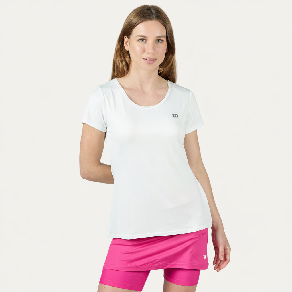 Polera Mujer Wilson Blanca