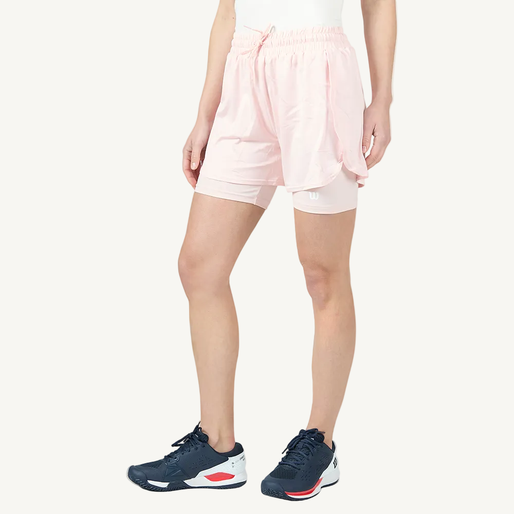 Falda Short Solid Rosado W