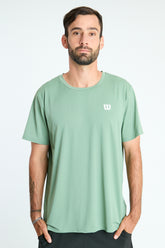 POLERA DEPORTIVA HOMBRE VERDE