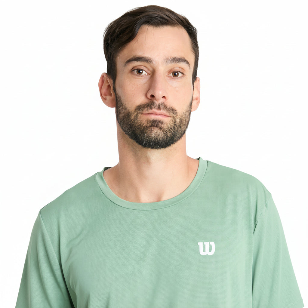 Polera Deportiva Hombre Verde