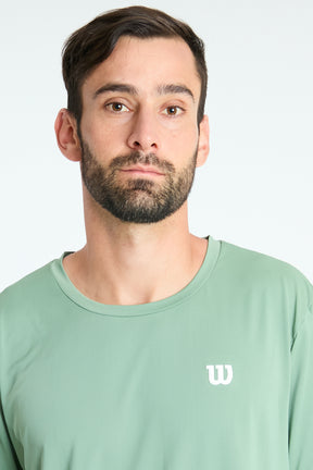 POLERA DEPORTIVA HOMBRE VERDE