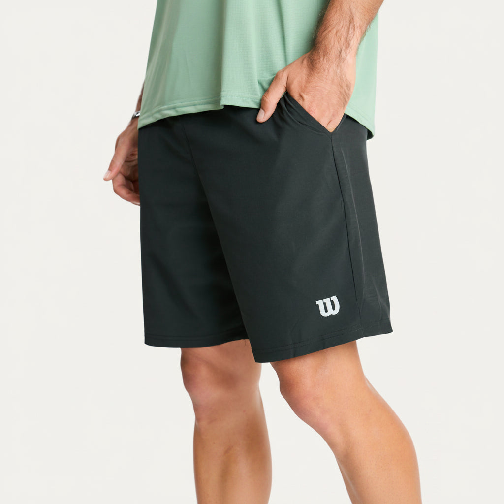 Short Largo Poliester Caballero Negro