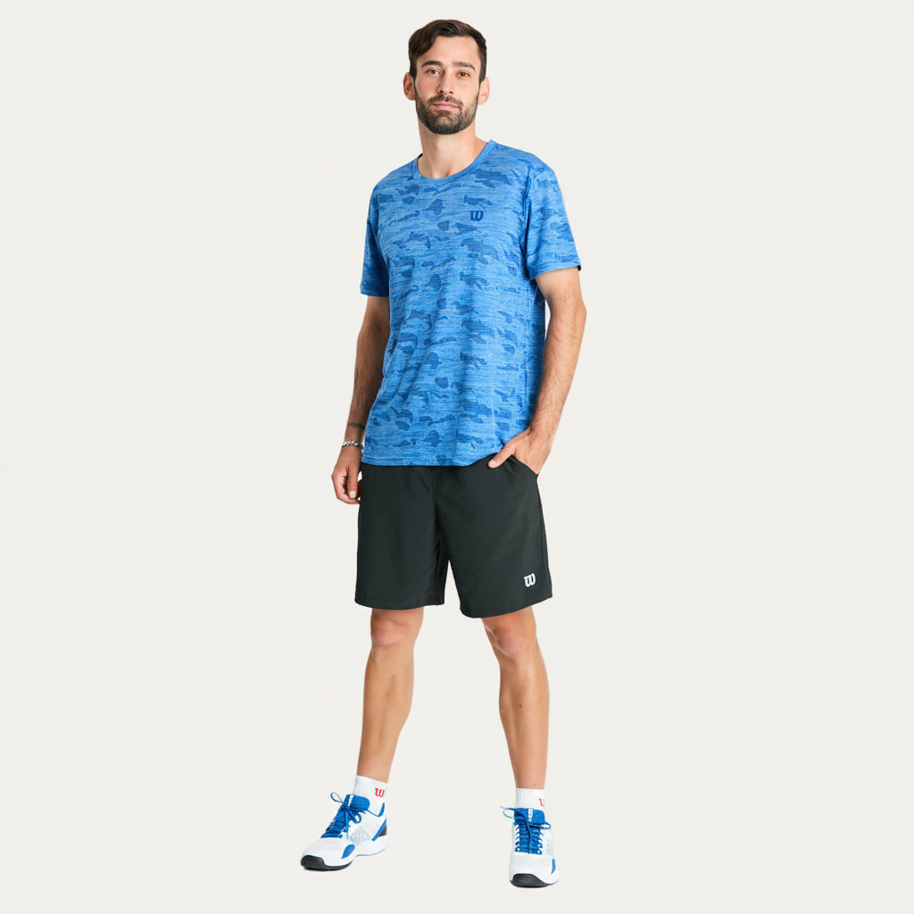 Polera Deportiva Hombre Azul