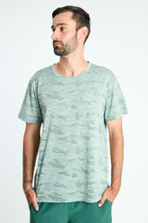 POLERA POLERA DEPORTIVA VERDE