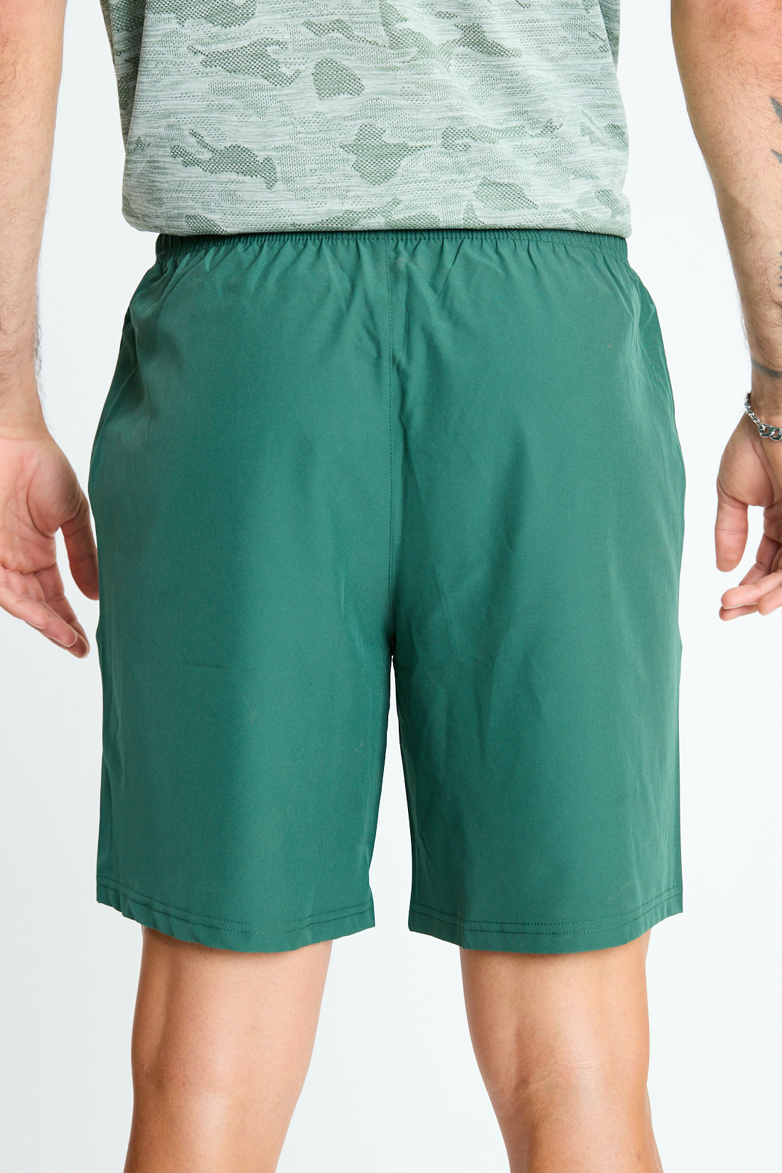 SHORT POLIESTER CABALLERO VERDE