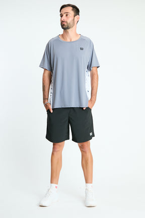 POLERA DEPORTIVA HOMBRE GRIS