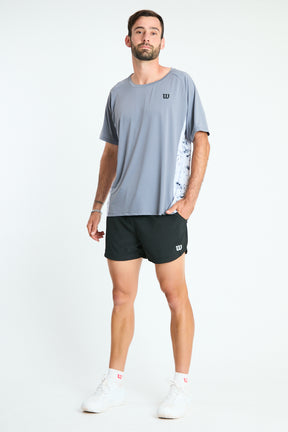 SHORT CORTO POLIESTER CABALLERO NEGRO