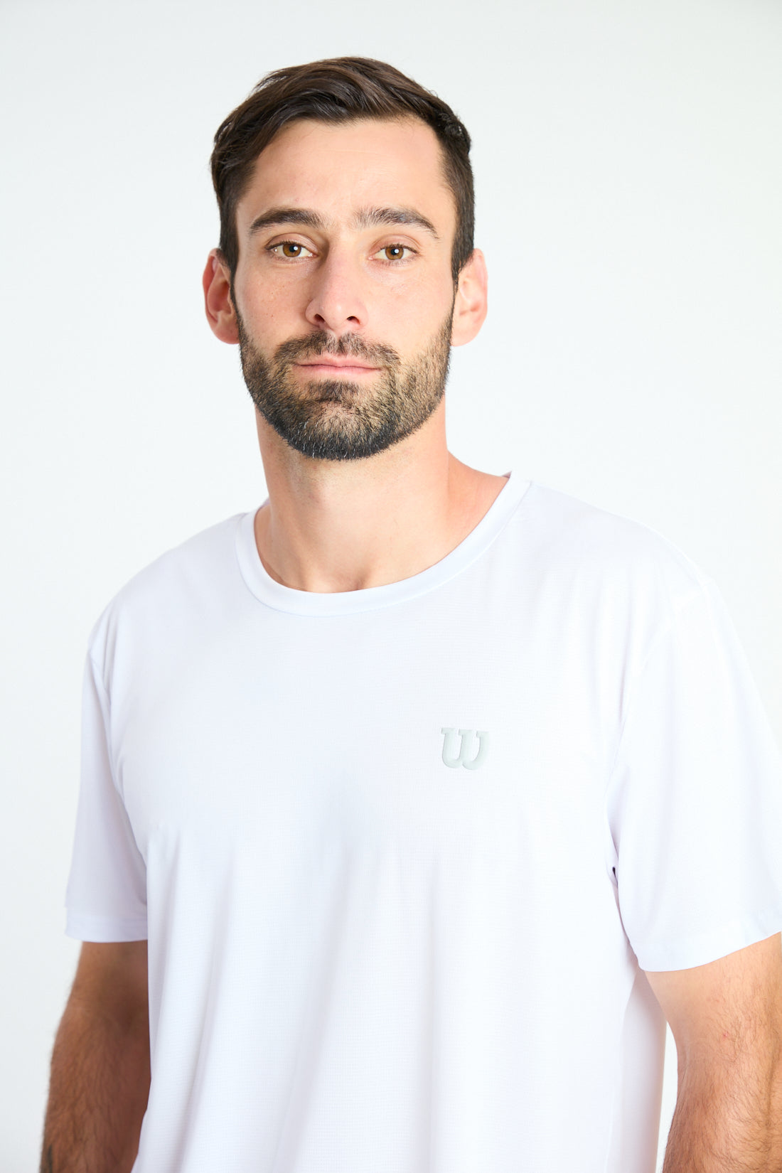 POLERA DEPORTIVA HOMBRE BLANCA