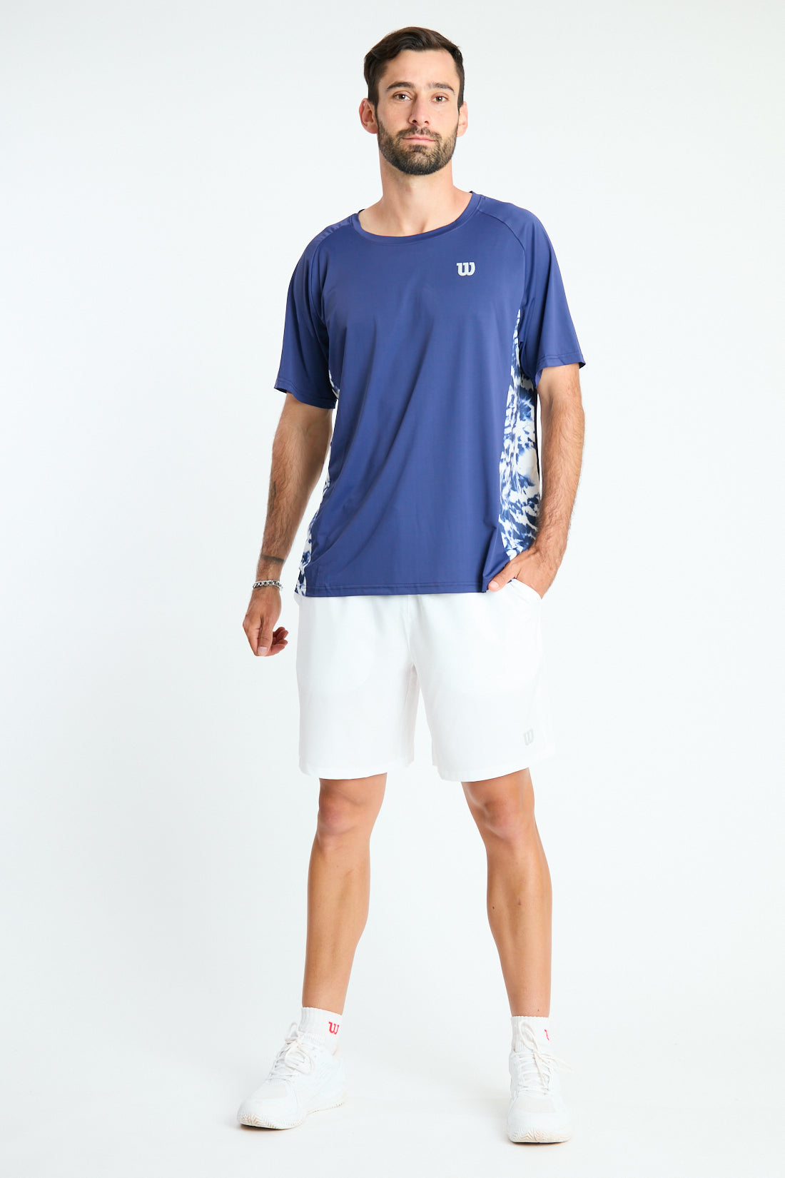 POLERA DEPORTIVA HOMBRE AZUL