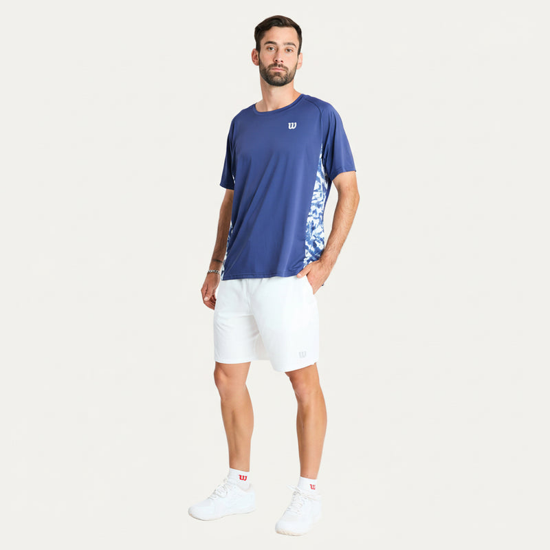 Short Deportivo Poliester Blanco H