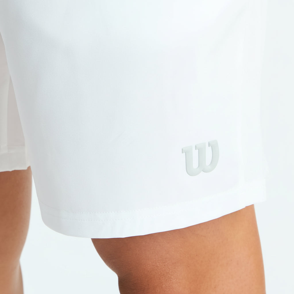 Short Poliester Caballero Blanco
