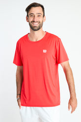 POLERA DEPORTIVA HOMBRE ROJA