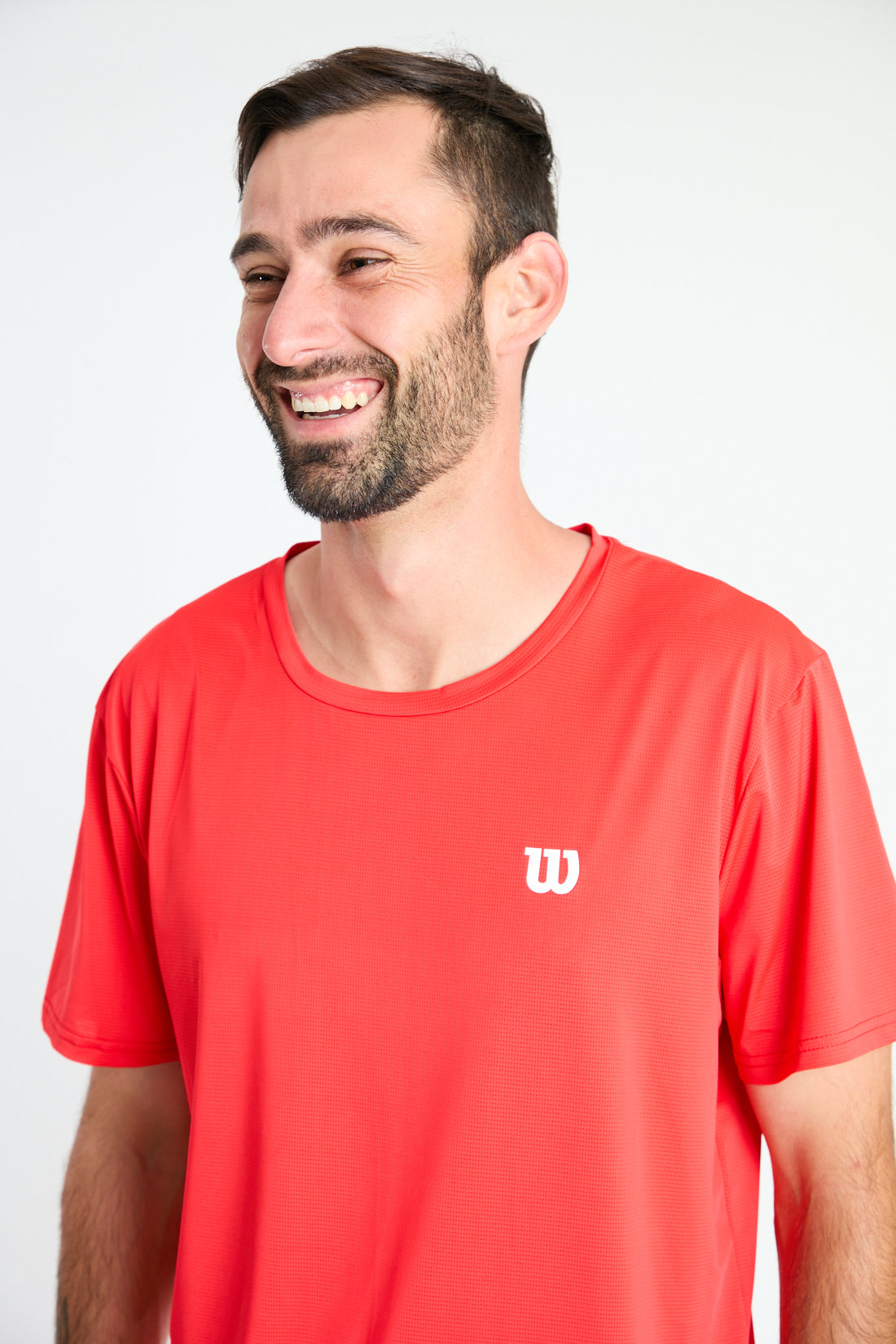 POLERA DEPORTIVA HOMBRE ROJA