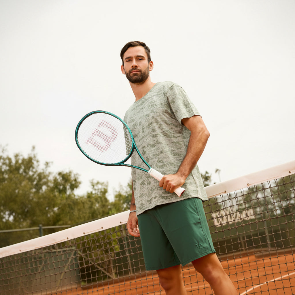 Polera Deportiva Camuflada Verde H