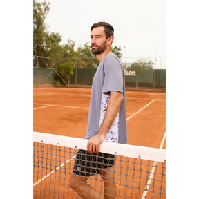 POLERA DEPORTIVA HOMBRE GRIS