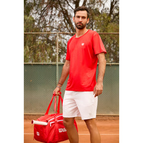 POLERA DEPORTIVA HOMBRE ROJA