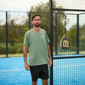 Polera Deportiva Hombre Verde