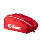 BOLSO SUPER TOUR WILSON RED 15PK