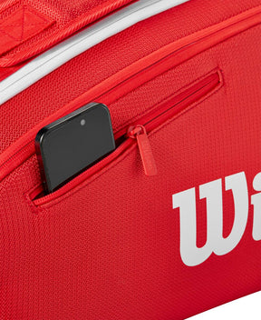 BOLSO SUPER TOUR WILSON RED 15PK