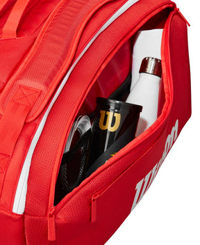 BOLSO SUPER TOUR WILSON RED 15PK