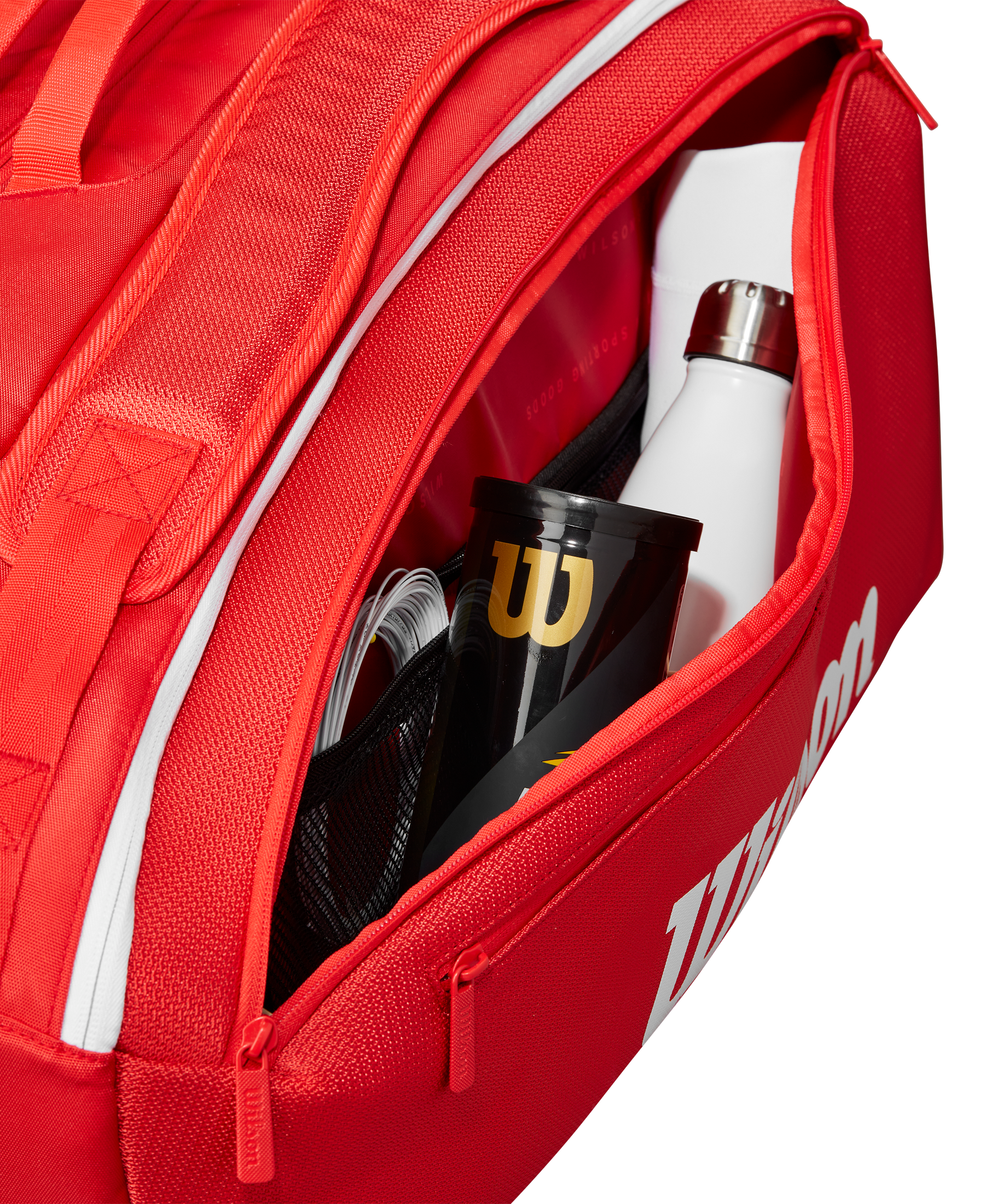 BOLSO SUPER TOUR WILSON RED 15PK