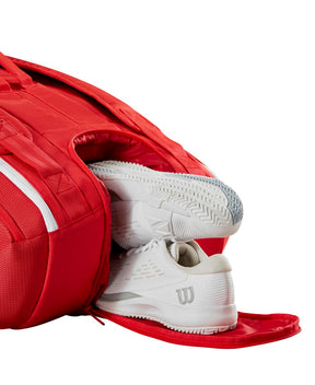 BOLSO SUPER TOUR WILSON RED 15PK