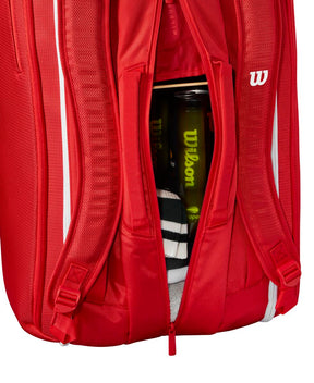 BOLSO SUPER TOUR WILSON RED 15PK