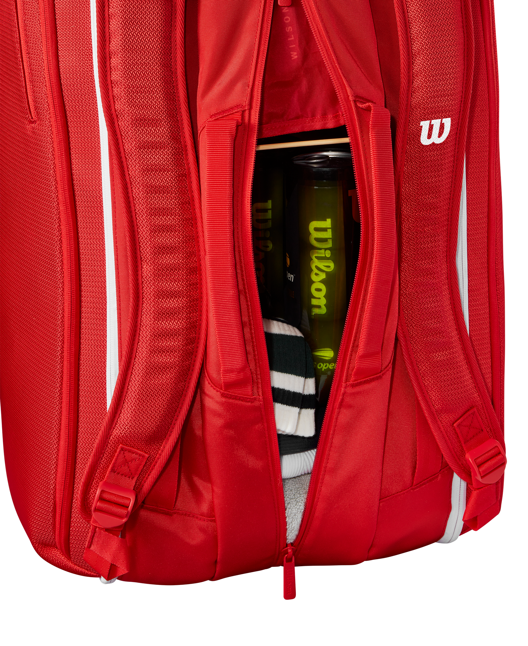 BOLSO SUPER TOUR WILSON RED 15PK