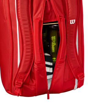 BOLSO SUPER TOUR WILSON RED 15PK