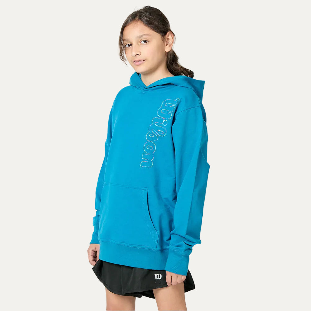 Poleron Hoodie Utm Celeste Niña