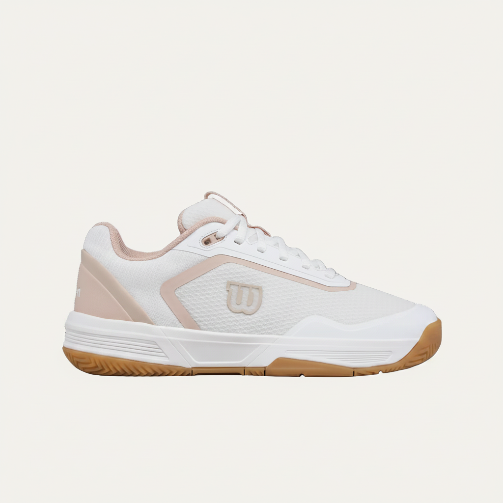 Zapatilla Courtglide W-  White/Cameo Rose