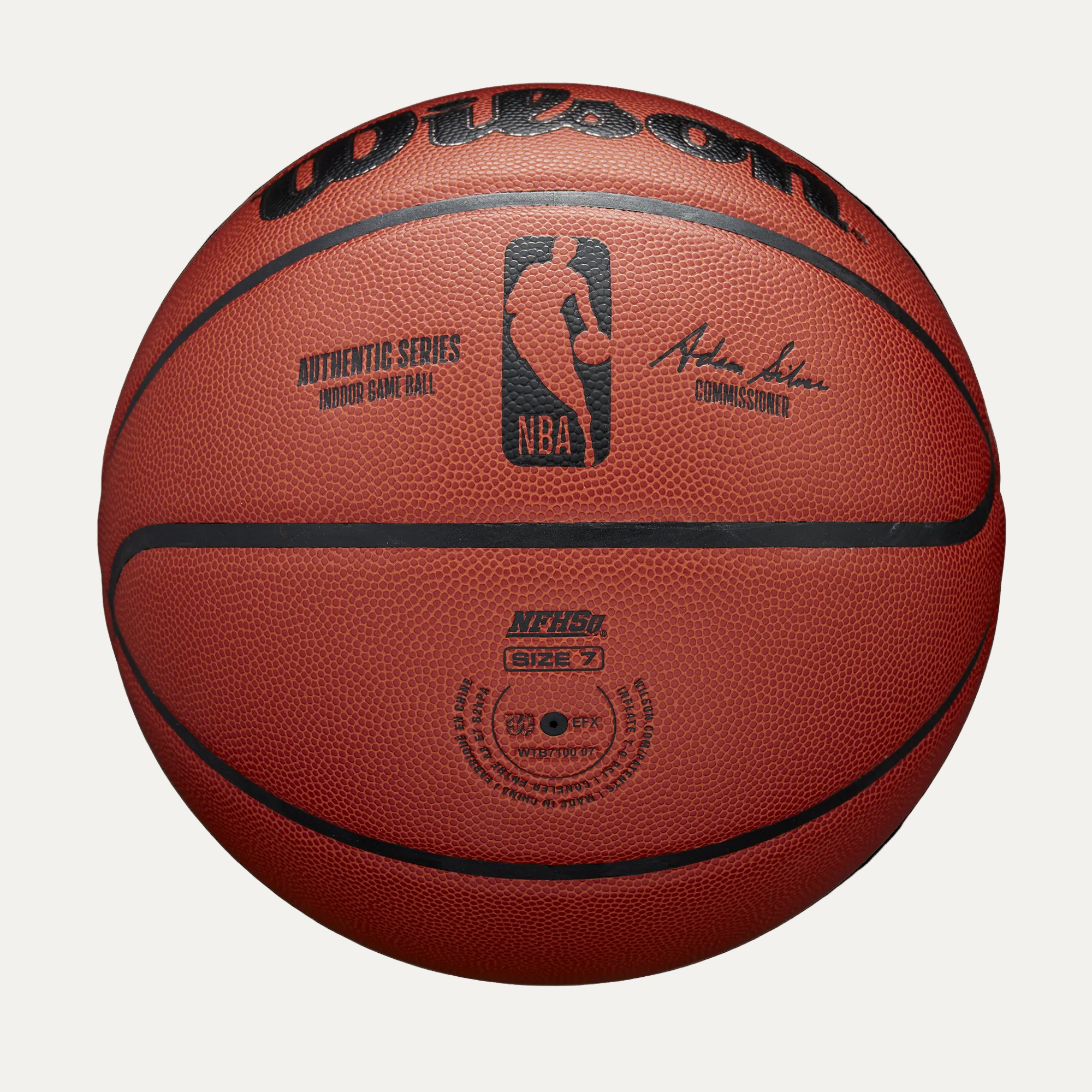 Pelota Basketball NBA Authentic Indoor / Tamaño 7