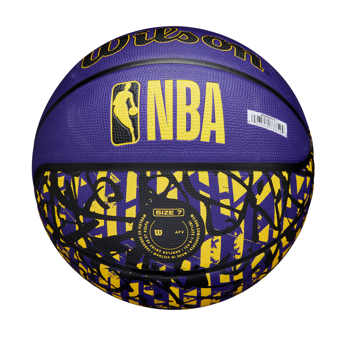 PELOTA BASKETBALL NBA TEAM GRAFFITI BSKT LA LAKERS 7