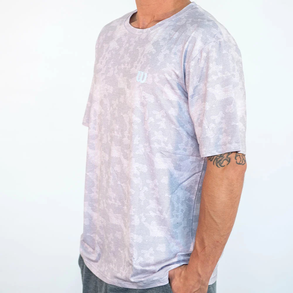 POLERA DEPORTIVA HOMBRE BLANCA