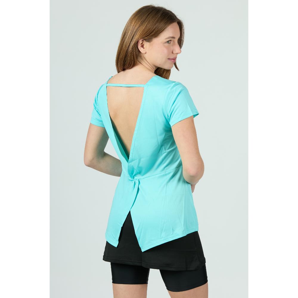 POLERA MUJER WILSON CELESTE